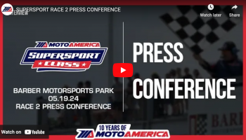 Video: Supersport Race Two Press Conference From Barber Motorsports Park